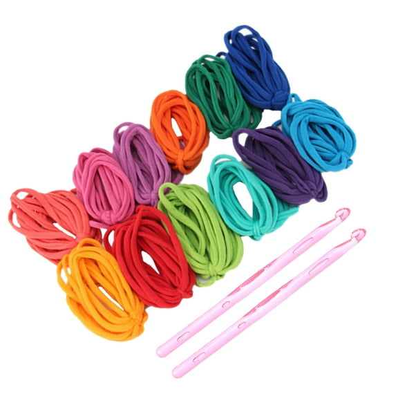 REOFLYUP 2 x Hooks for Weaving Craft Loops Assorted Color with DIY Projects Craft Activities