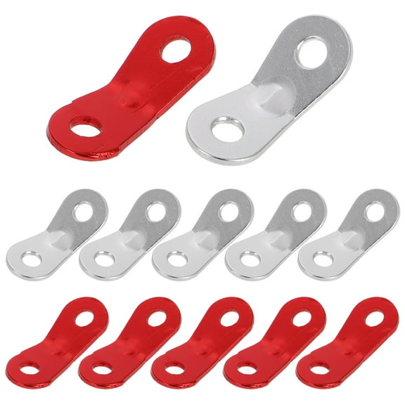 REOFLYUP 20Pcs Outdoor Aluminum Tent Rope Adjuster Wind Rope Buckle Secure Guyline Tightener