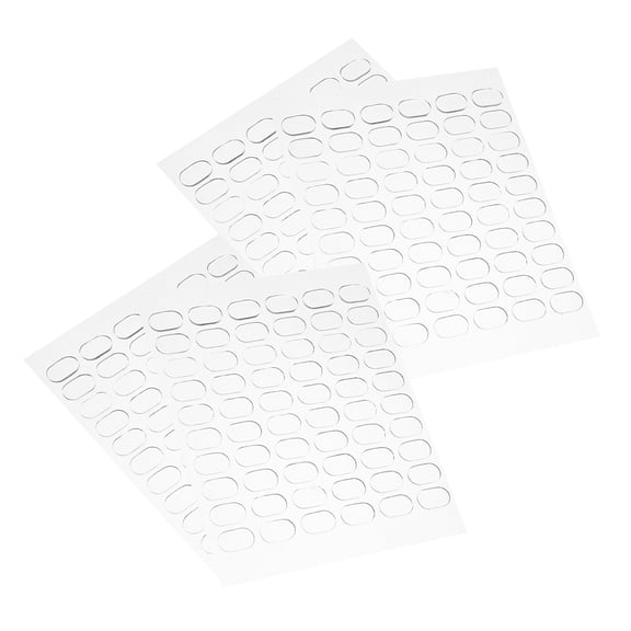 REOFLYUP 240Pcs Clear Circle Stickers Double Sided Tape Dots for Balloon and Decor Mounting