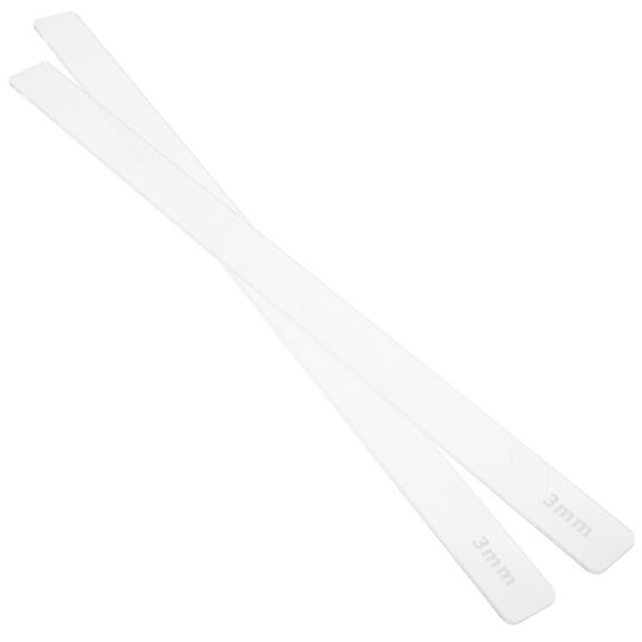 REOFLYUP 2Pcs Acrylic Measuring Ruler for Baking Simple Structure Baking Aid for Home Bakers