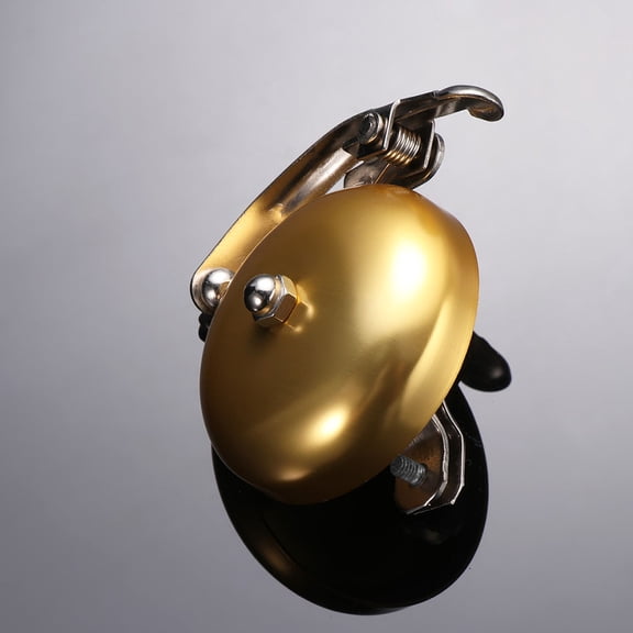 REOFLYUP 2Pcs Bicycle Ring Bell Copper Golden Safety Announcement Cycling Equipment Accessory