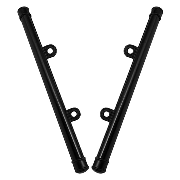 REOFLYUP 2Pcs Black PVC Poster Scroll Frame Easy Install Versatile Display Rail for Wall Hanging and Exhibits