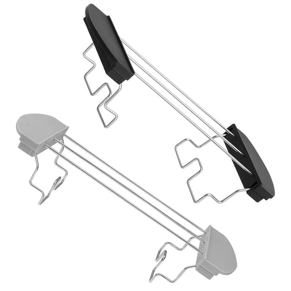 REOFLYUP 2Pcs Bread Toast Rack Stainless Steel Toaster Accessory with Anti-Scald Design for Kitchen