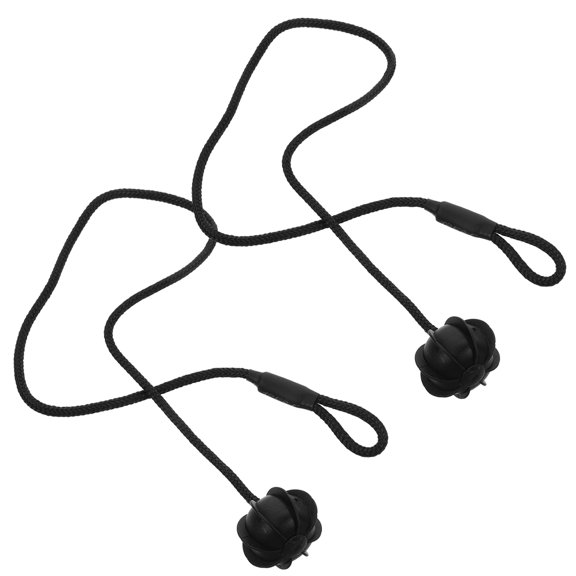 REOFLYUP 2Pcs Car Rear Hatch Cover Strap Black Plastic Parcel Shelf String Easy Install