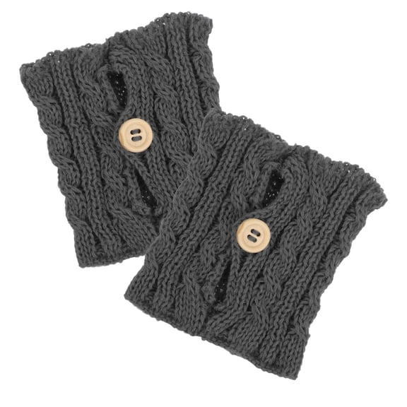 REOFLYUP Versatile Grey Mug Sleeve for Coffee Cups with Elegant Knitted Pattern