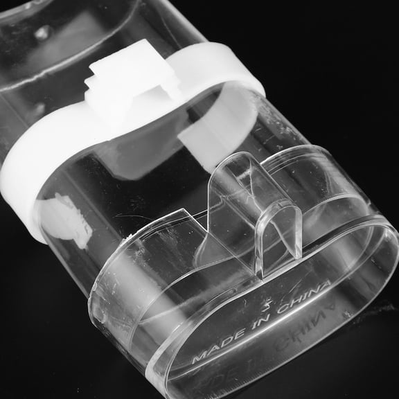 REOFLYUP Pet Bird Feeder Parrot Food Container Transparent Pvc 2Pcs