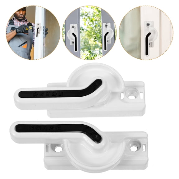 REOFLYUP 2Pcs Sliding Window Locks with Assorted Colors for Enhanced Home Security and Window Displacement Control
