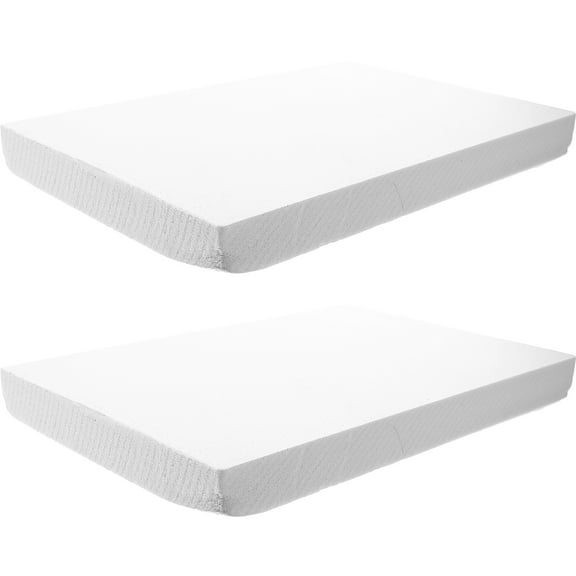 REOFLYUP 2Pcs White Foam Board for DIY Crafts Easy to Cut Bend Shape and Paint for Model Scenes