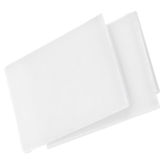 REOFLYUP 2Pcs White Paint Pads for Painting Trim with Wear Resistant Flocking for Smooth Finish