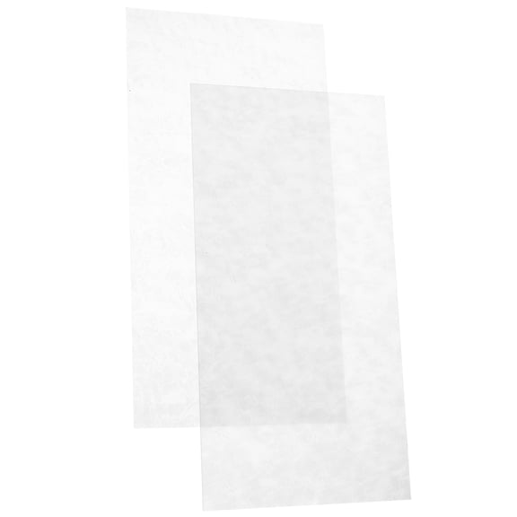 REOFLYUP 2Pcs White Plastic Guitar Inlay Material Sheet Durable Sea Shell for Guitar Fingerboard and Neck Decoration
