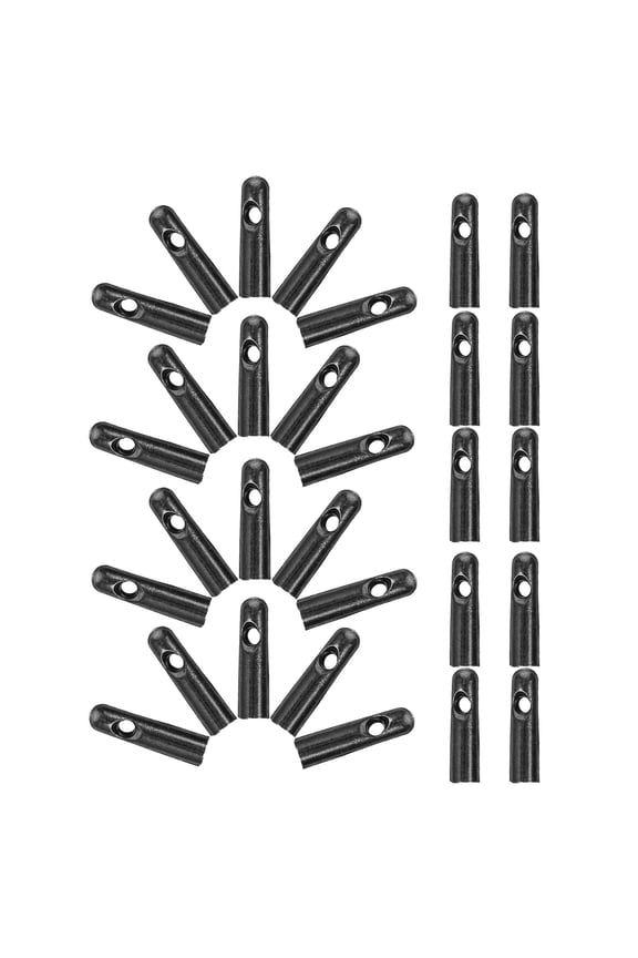 30-Piece Metal Umbrella Tail Tips Repair Kit, Replacement Parts for Folding & Handle Umbrellas, & Easy to Install