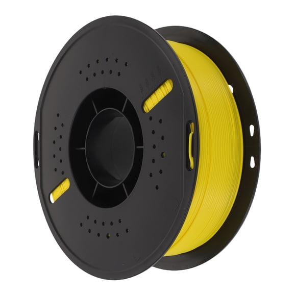 REOFLYUP Yellow PLA Filament Spool for 3D Printer, High Precision, Smooth Finish, Wide Compatibility for Model Printing