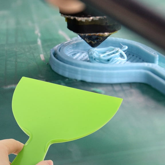 REOFLYUP 3Pcs 3D Printer Scraper Tool Green Lasting Material for Smooth Print Removal