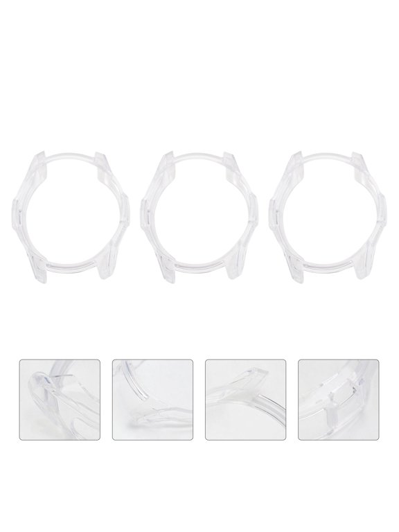 Smart Watch Case, Transparent Anti-Scratch Full Protection, 3Pcs
