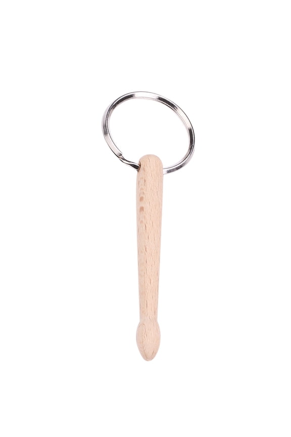 3-Pack Drumstick Pendant Keychains with Assorted Colors for Bag, Car Keys, and Cell Phone Accessories