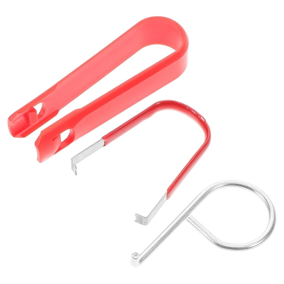 REOFLYUP 3Pcs Multifunctional Wheel Nut Removal Tool Set with Clip for Quick Tire Lug Cap Removal