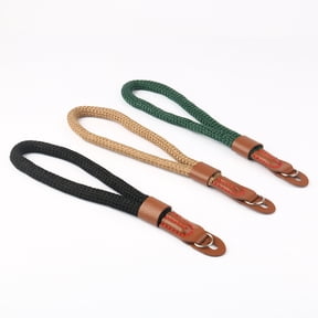 REOFLYUP 3pcs Camera Rope Strap Lanyard for Camera Nylon Black Comfortable Carrying Travel