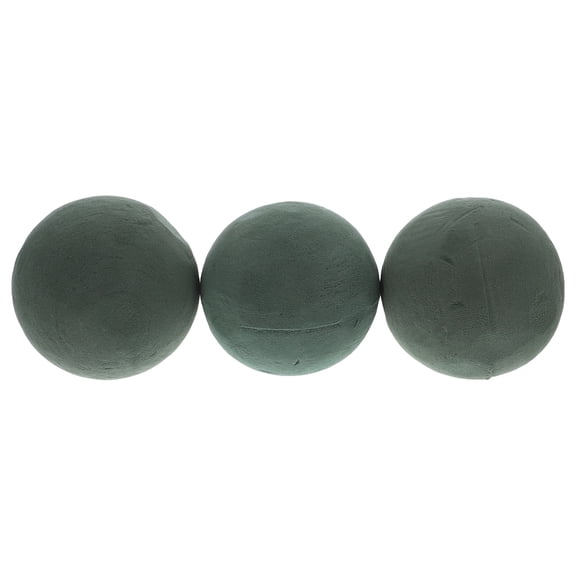 REOFLYUP 3pcs Floral Foam Balls Water Retention Phenolic Resin for Office Decor and Home Projects