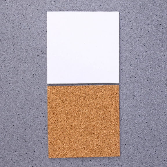 REOFLYUP 40Pcs Cork Pads Self-Adhesive Light Brown Wood Anti Slip Surface for DIY Crafts