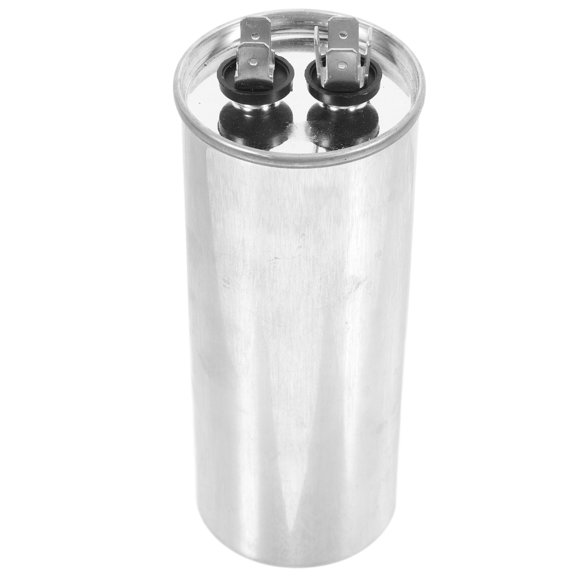 REOFLYUP Plated Silver Circular Run Capacitor 450V Ac 60Uf for Air Conditioner Outdoor Unit and Compressor