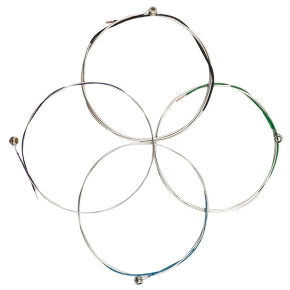REOFLYUP 4Pcs Viola Strings Stainless Steel Replacement Metal Strings Clear Sound for Performance