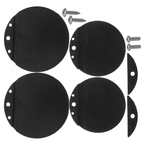 REOFLYUP 4Pcs Waterproof Marine Scupper Flapper Kit for Efficient Boat Hull Drain Repair