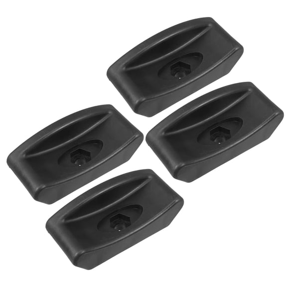 REOFLYUP 4Pcs Weight Rack Rubber Saddles with Anti Slip Surface for Secure Dumbbell Stand Attachment