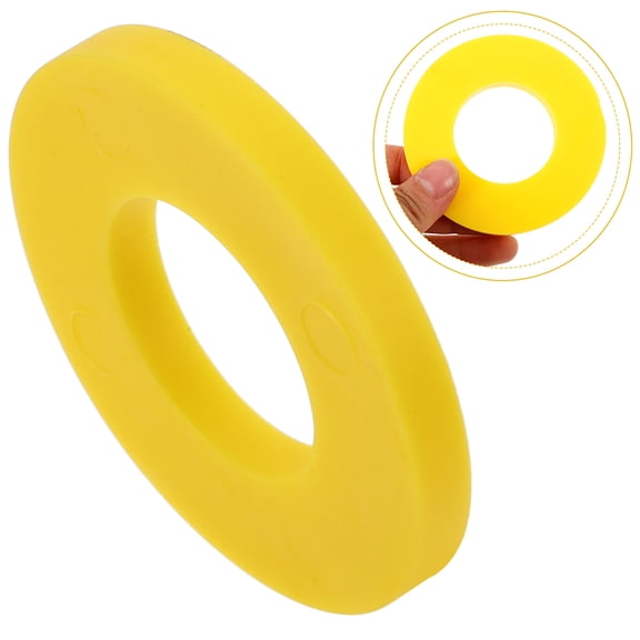 REOFLYUP 4Pcs Yellow Shock Absorbers Rubber Rings Universal Auto Buffer Ring with Easy Installation