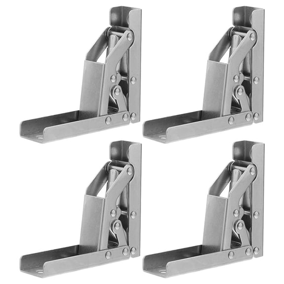 REOFLYUP 4-Pack Corner Hinges Made of Cold Rolled Steel, Ideal for Carpenters and Woodworking Projects