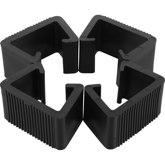 REOFLYUP 4Pcs Patio Sofa Clamps Black for Sectional Rattan Wicker Furniture Stability