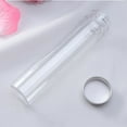 thumbnail image 1 of REOFLYUP 6PCS Clear Storage Tubes Plastic Tube Containers for, 1 of 8