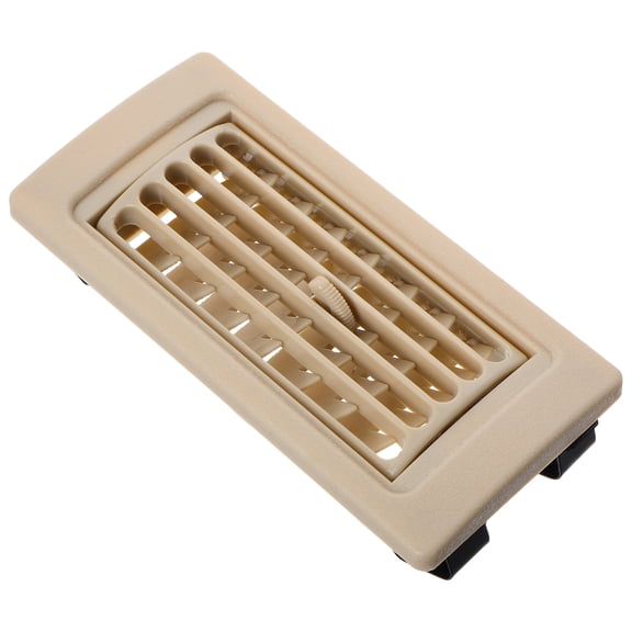 REOFLYUP ABS Air Vent Cover for Cars Adjustable Beige Floor Register for Vehicle