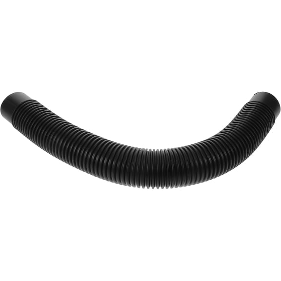 REOFLYUP Black Car Air Vent Outlet Pipe with Flexible Corrugated Design for Enhanced Airflow Distribution and Ventilation