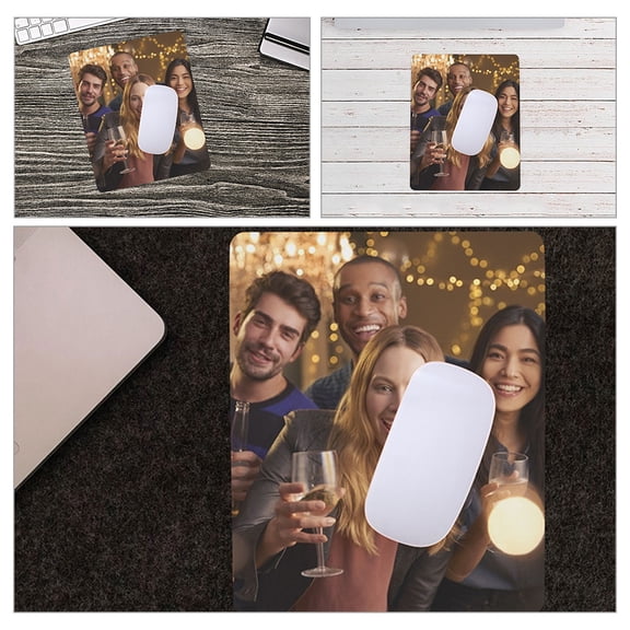 REOFLYUP 4Pcs Sublimation Mouse Pad Blanks for Heat Transfer Printing
