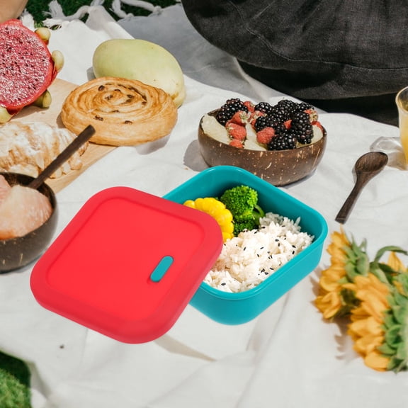 REOFLYUP Small Stackable Dough Proofing Box Red Silicone Kitchen Accessory