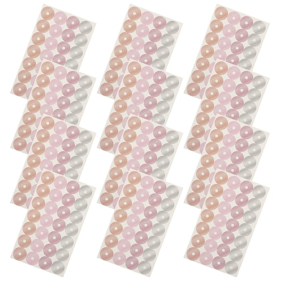 REOFLYUP Binder Hole Reinforcement Stickers with Strong Adhesive for Diary and Document Repair