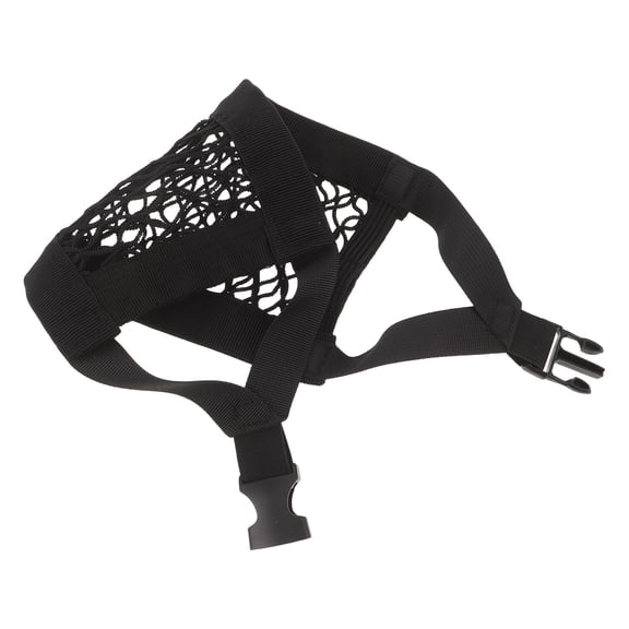REOFLYUP Black Polyester Mesh Pouch Quick Drawstring Access for Pickleball Gear