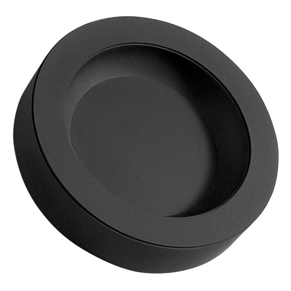 REOFLYUP Black PVC Round Drink with Anti-Scald Insulation Pad, Table Protector for Hot and Cold Beverages, 1 Pack