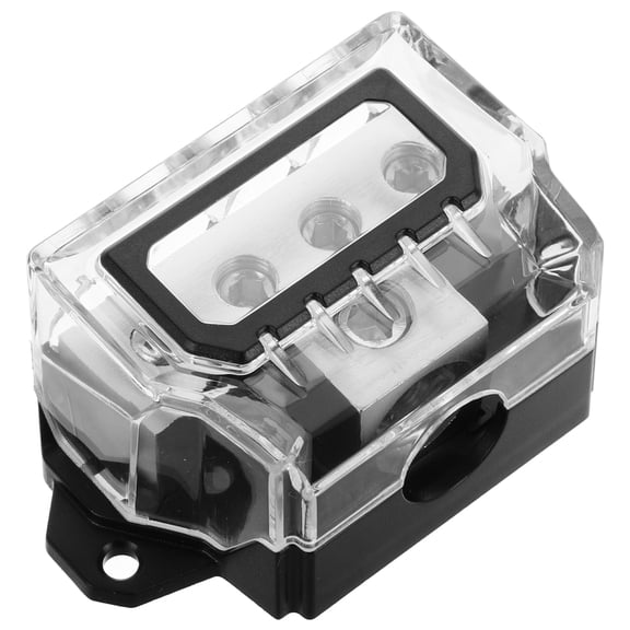 REOFLYUP Car Audio Power Distribution Block Multi Port Amplifier Ground Distributor Compact Durable for Vehicle Use