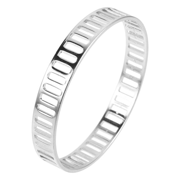 REOFLYUP Drive Shaft ABS Reluctor Ring Plated Silver for Auto Repair Accurate or Function