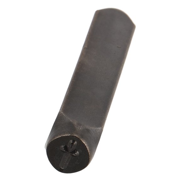 REOFLYUP Carbon Steel Metal Punch Tool with Cross Shape for Key Stamping and Craft Projects