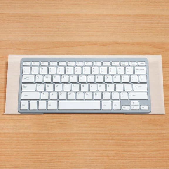REOFLYUP Adjustable Acrylic Keyboard Riser for Back to School, Ergonomic Tilted Design, 1 Set for Comfortable Typing