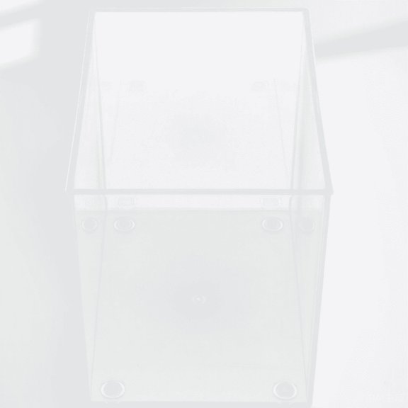 REOFLYUP Clear Plastic Betta Fish Aquarium for Indoor Home Use, Multi-Function Design with Easy Maintenance