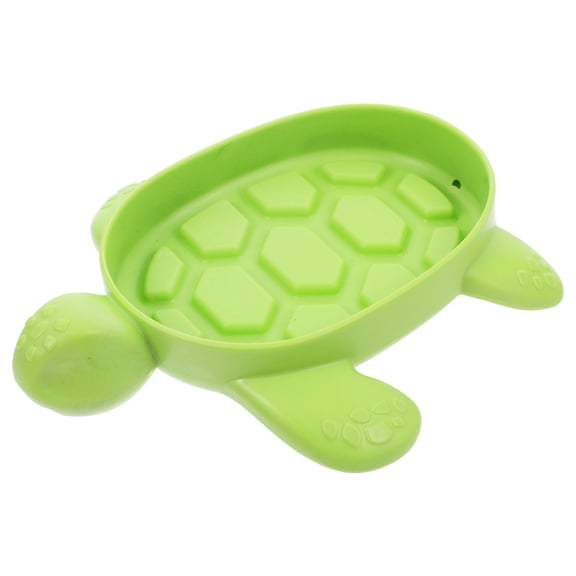 REOFLYUP Compact Turtle Soap Dish for Bathroom Sink with Efficient Drainage and Design