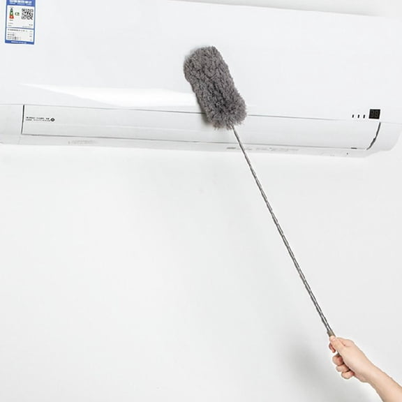 REOFLYUP Computer Duster Grey ABS Cleaning Tool for Cleaners Home 1Pcs