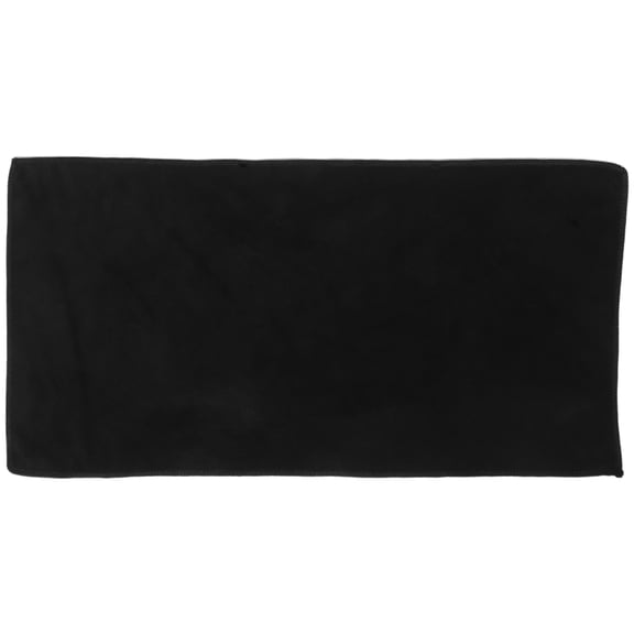 REOFLYUP Stylish Black Table Cover for Dressing Table Creating Sophisticated Bedroom Ambiance