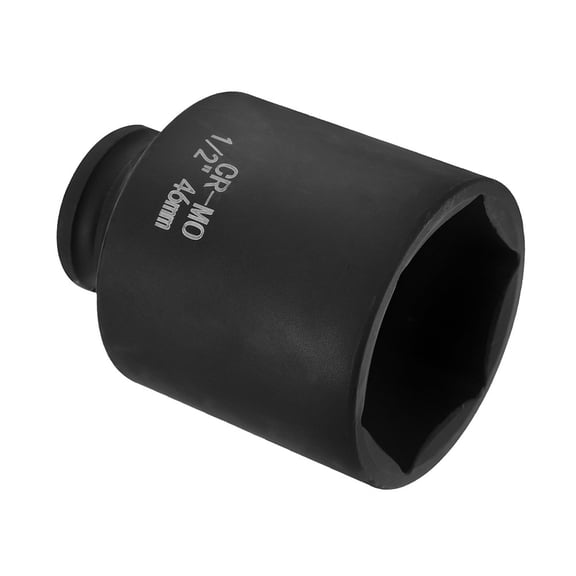 REOFLYUP Durable Black Axle Nut Socket 50Mm for 1 2 Drive Automotive Repair Tool