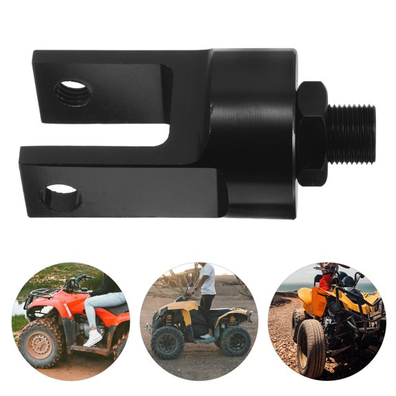 REOFLYUP Black Motorcycle Rear Shock Absorber Extension for Height Adjustment and Enhanced Off-Road Riding Durability