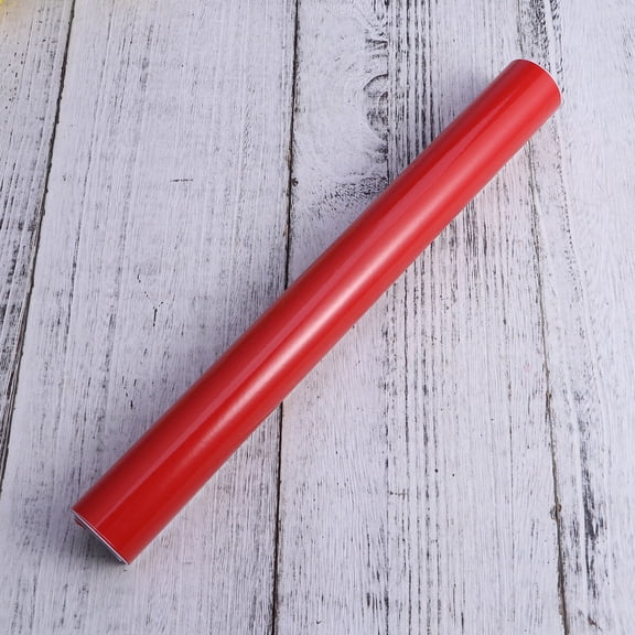 REOFLYUP Red PVC Car Wrap Film for Vehicles, , Easy to Apply with Bubble-Free Adhesive Design