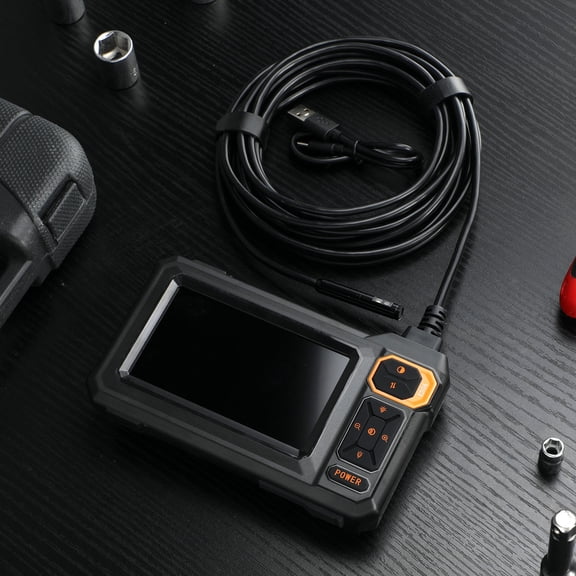REOFLYUP Handheld Snake Borescope Camera with LED Light for Automotive and Pipe Inspection